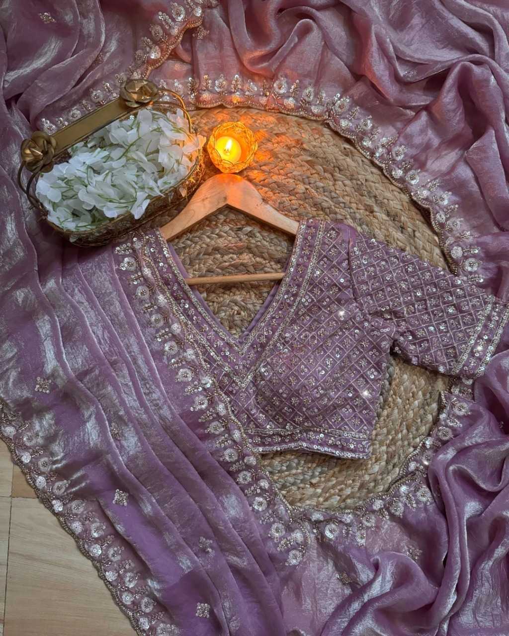 Chiffon Designer Saree