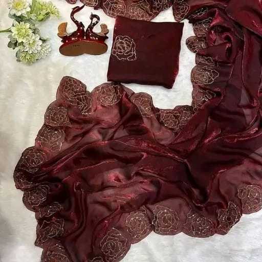 Chiffon Designer Saree
