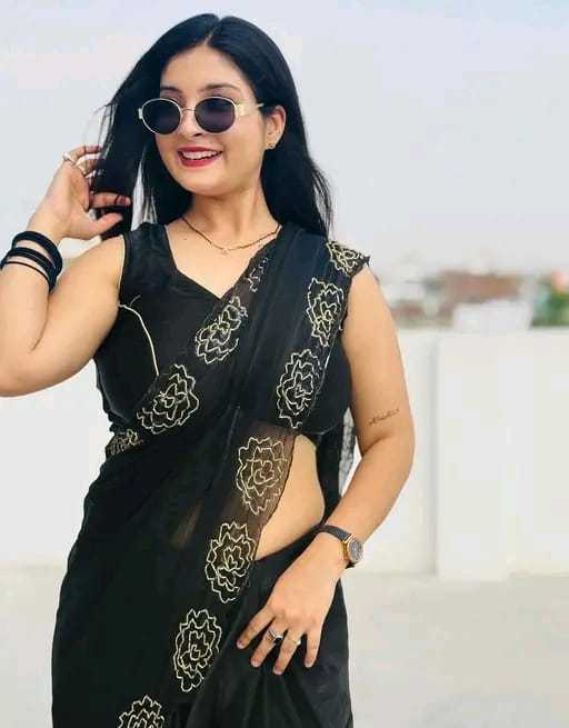 Chiffon Designer Saree