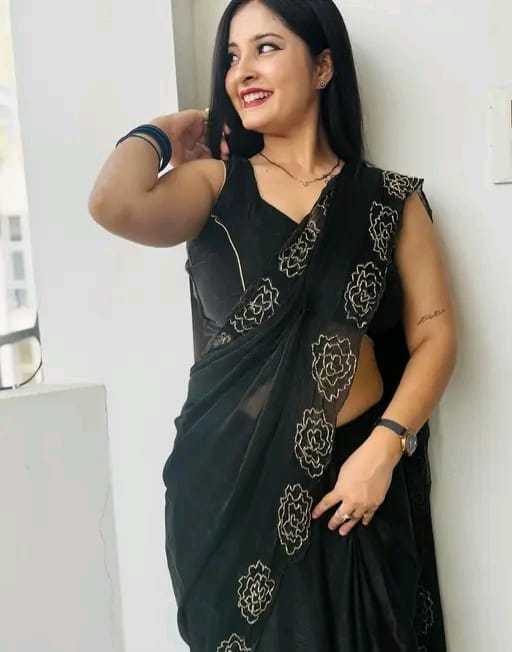 Chiffon Designer Saree