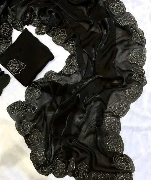 Chiffon Designer Saree