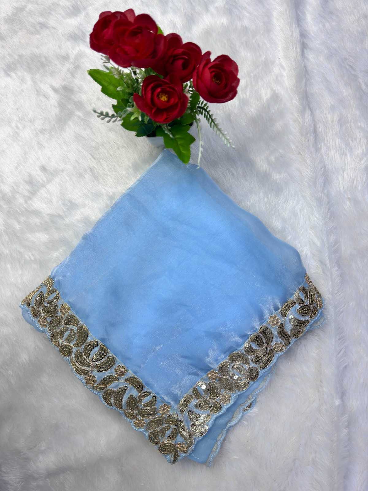 Chiffon Sequence Saree