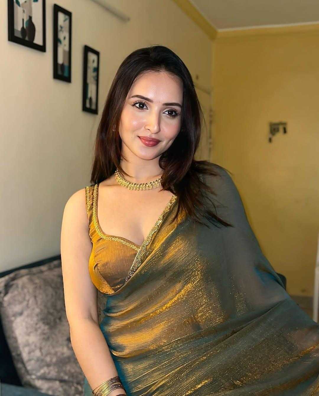 Twill Net Designer Saree
