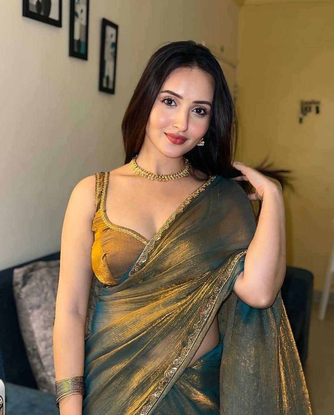 Twill Net Party Wear Saree