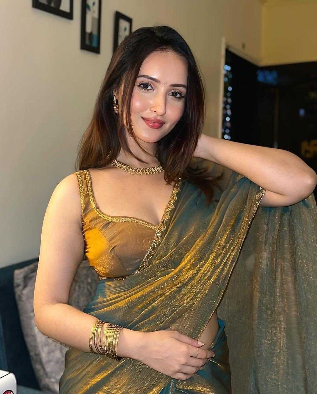Twill Net Party Wear Saree