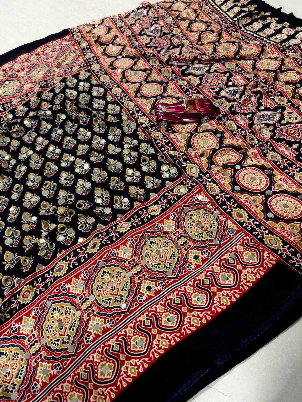 Satin Silk Printed Saree