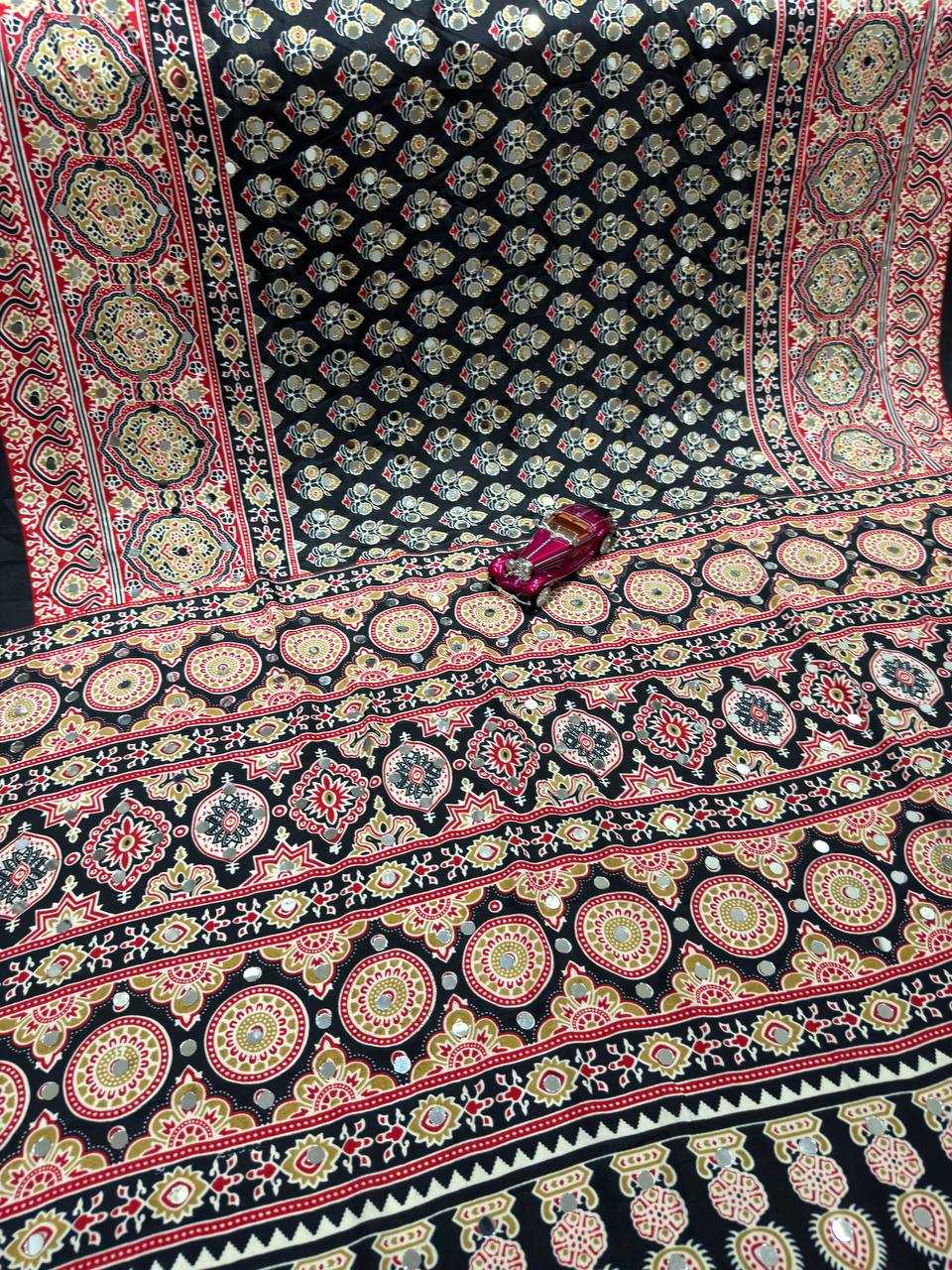 Satin Silk Printed Saree