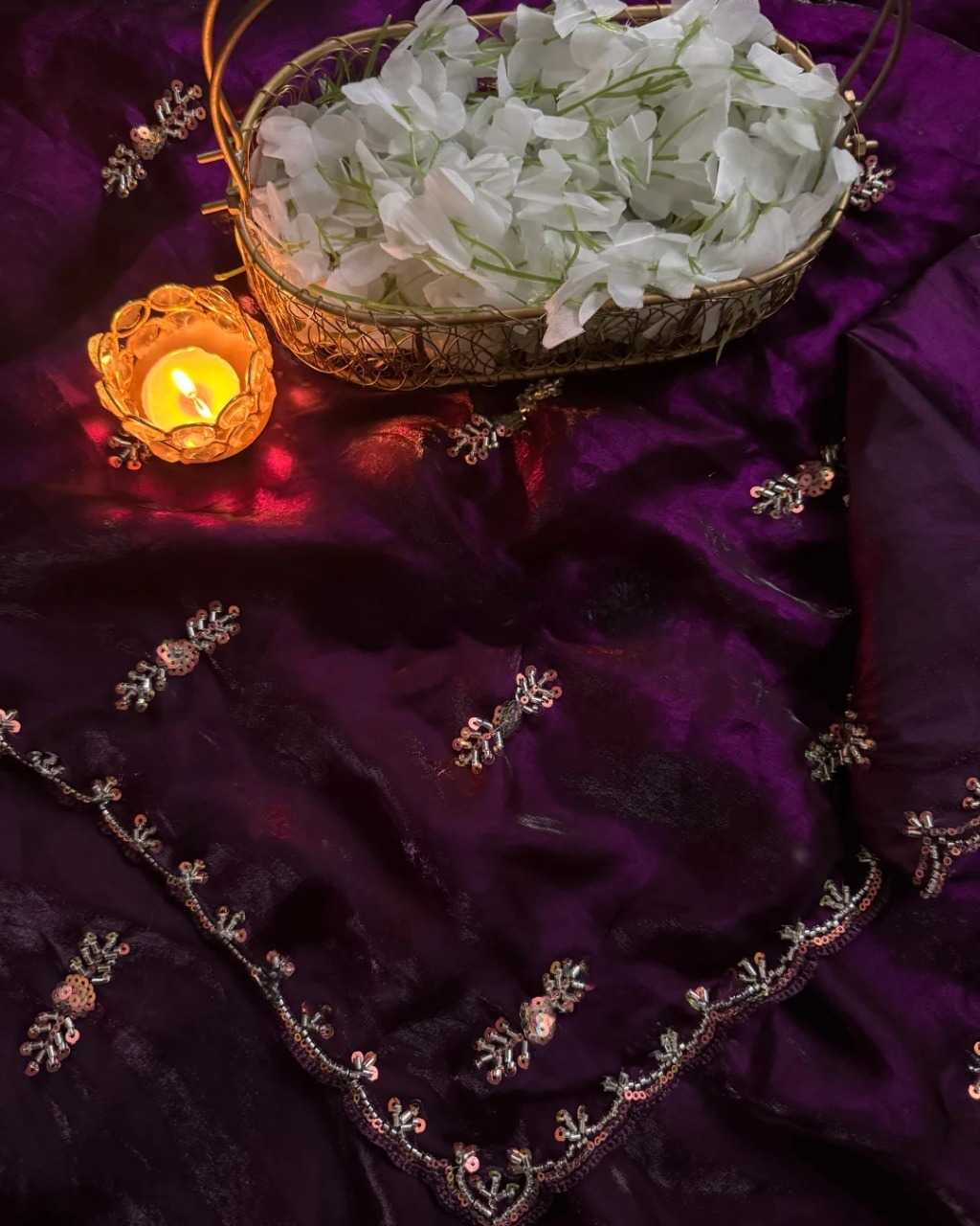 Chiffon Designer Saree