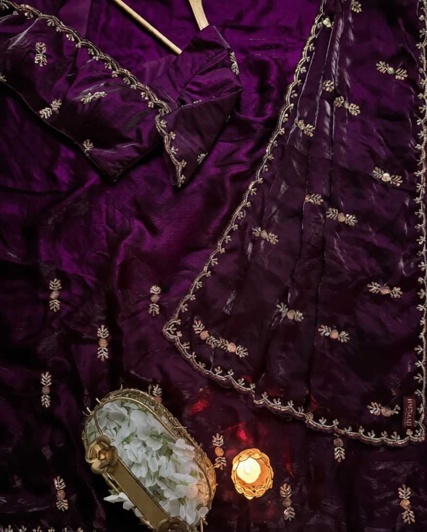 Chiffon Designer Saree