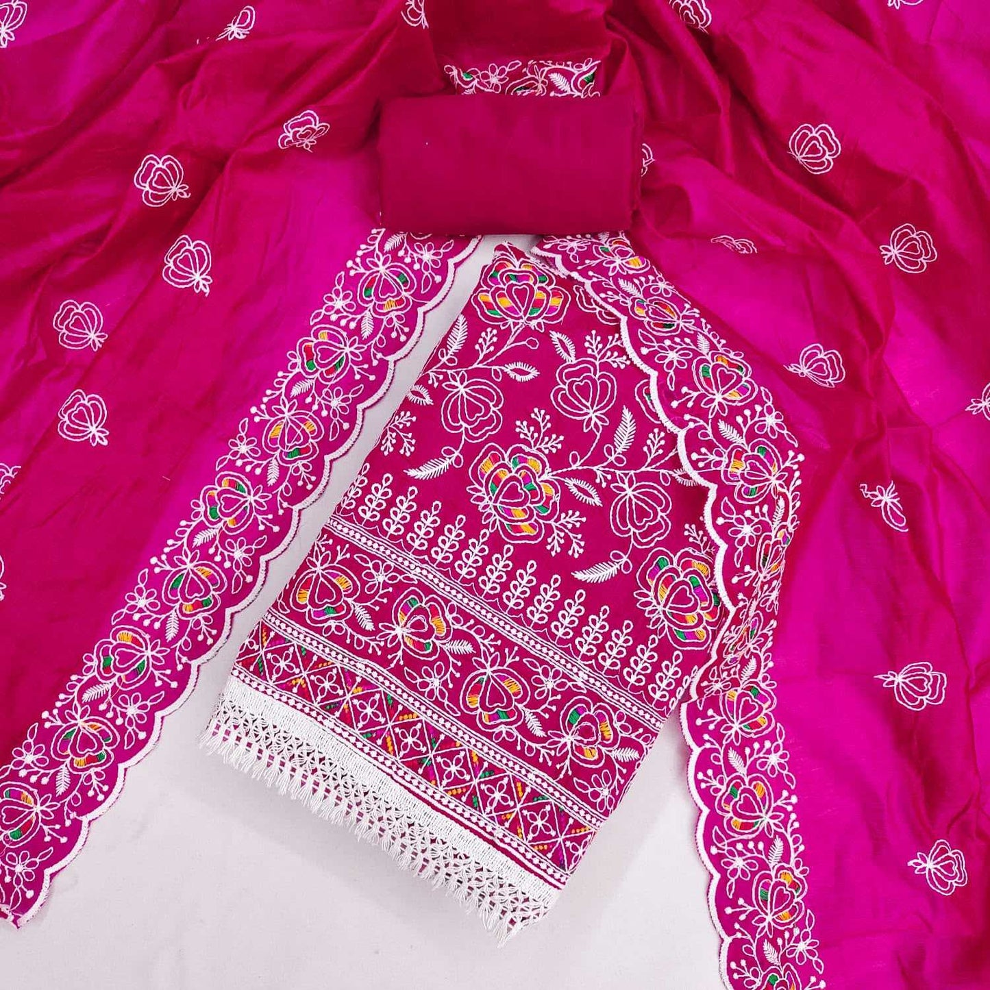 Chanderi Soft Ladies Suit
