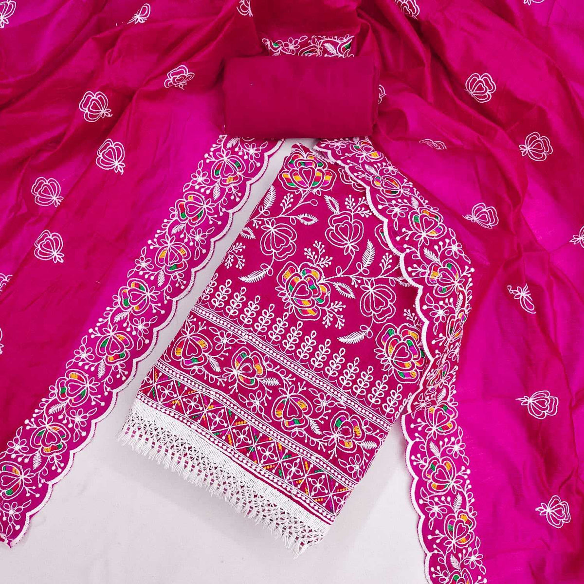 Chanderi Soft Ladies Suit