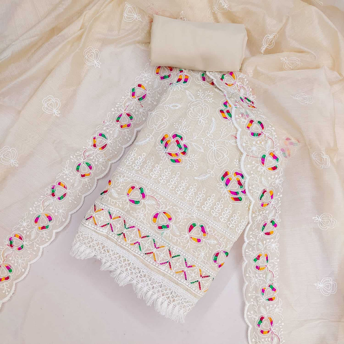 Chanderi Soft Ladies Suit