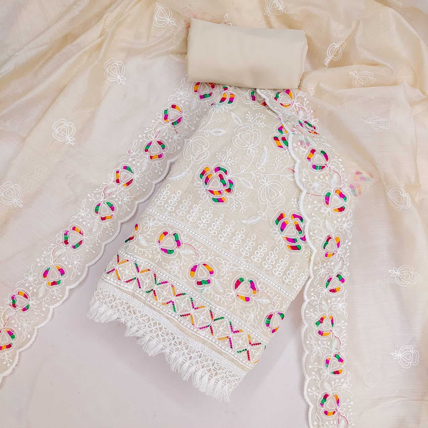 Chanderi Soft Ladies Suit