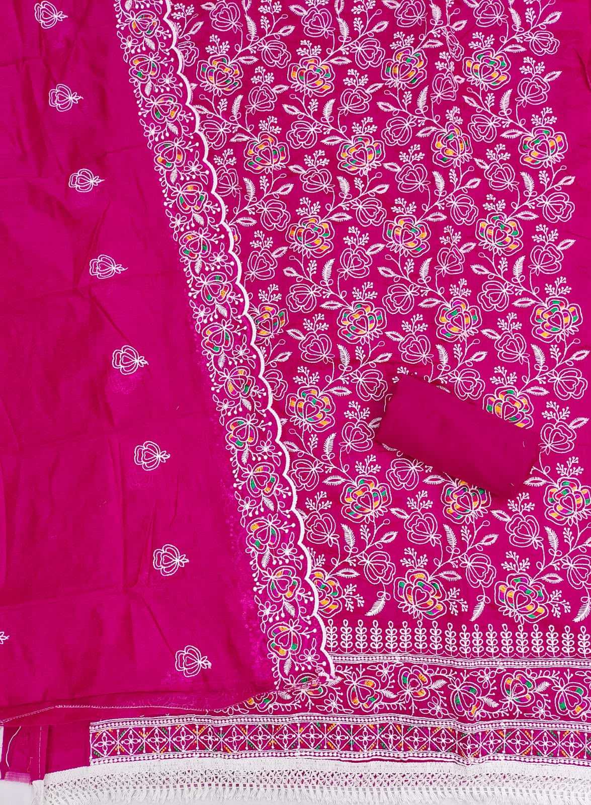Chanderi Soft Ladies Suit