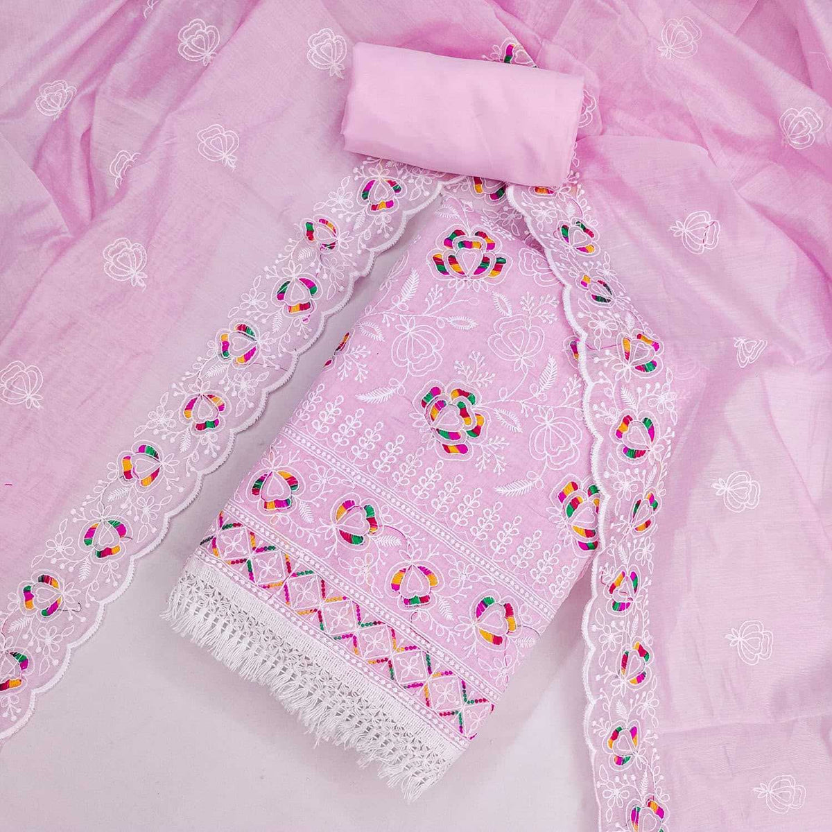Chanderi Soft Ladies Suit