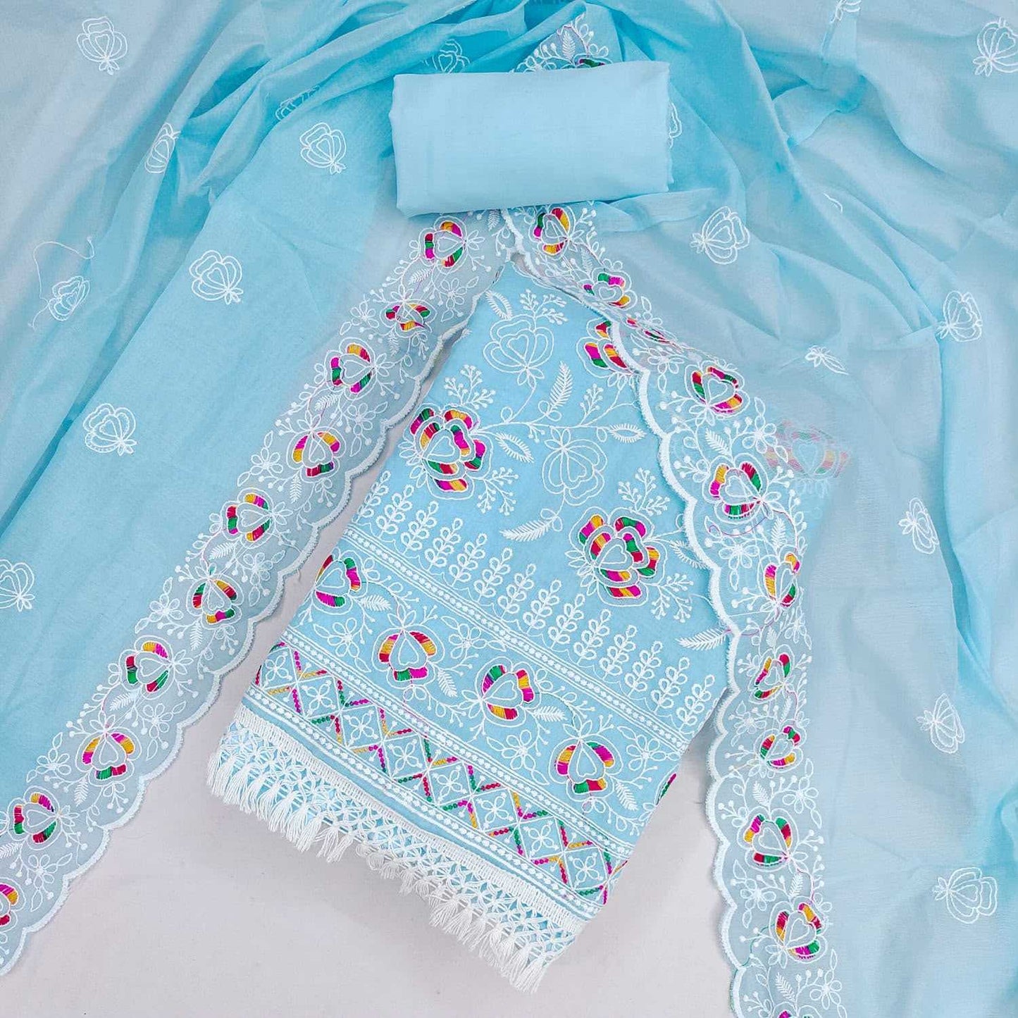 Chanderi Soft Ladies Suit
