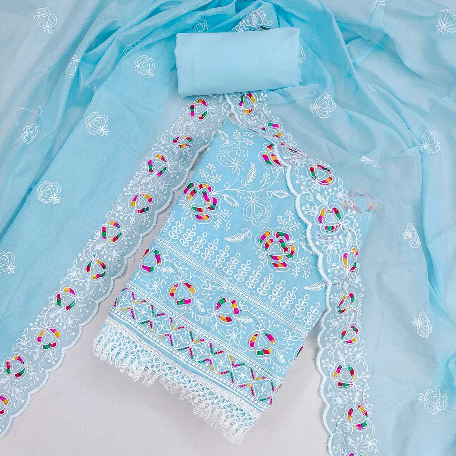 Chanderi Soft Ladies Suit