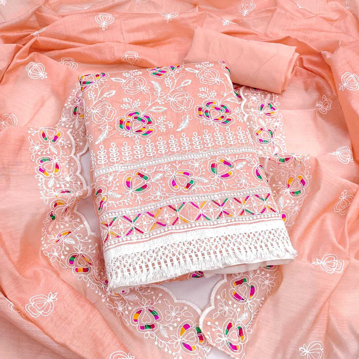 Chanderi Soft Ladies Suit