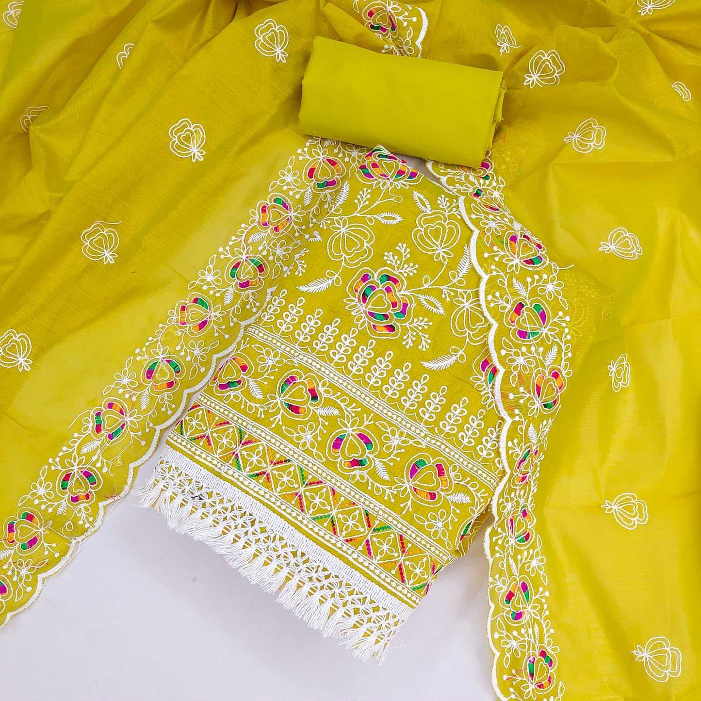 Chanderi Soft Ladies Suit