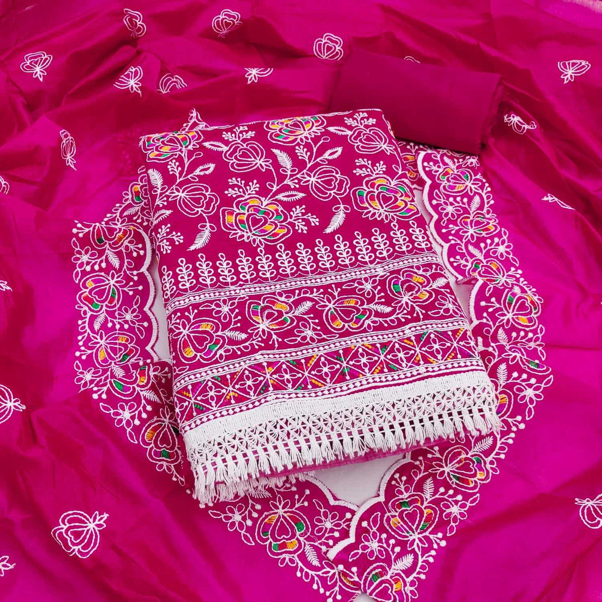 Chanderi Soft Ladies Suit