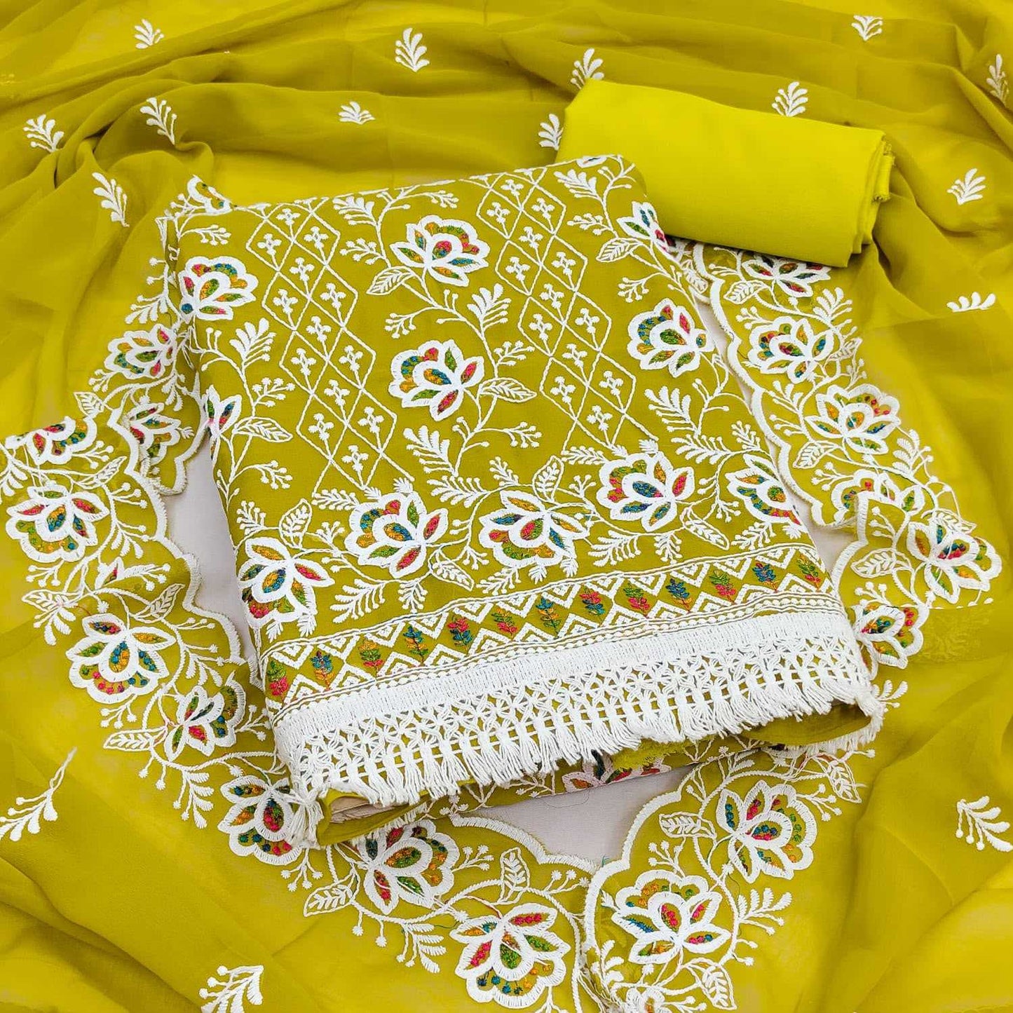 Georgette Embroidery Suit