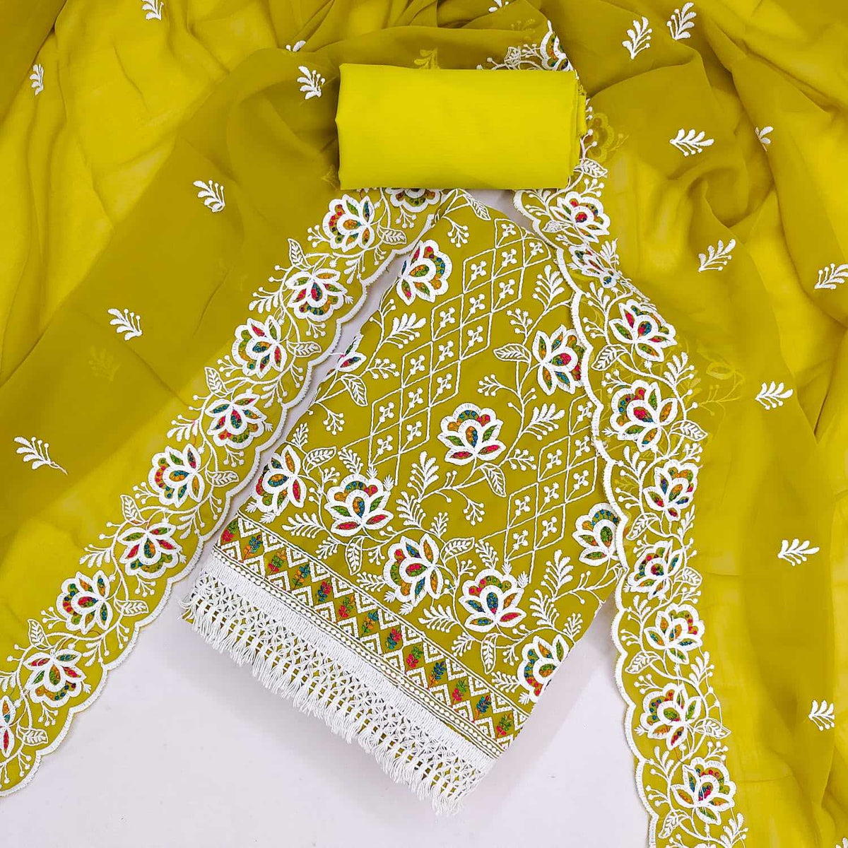 Georgette Embroidery Suit