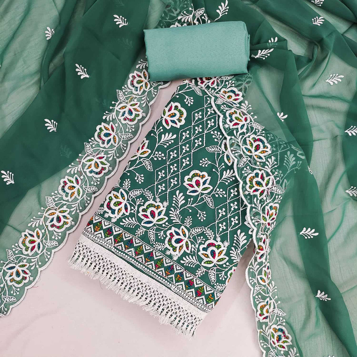 Georgette Embroidery Suit