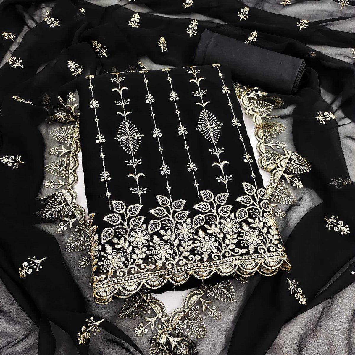 GIN Georgette Suit