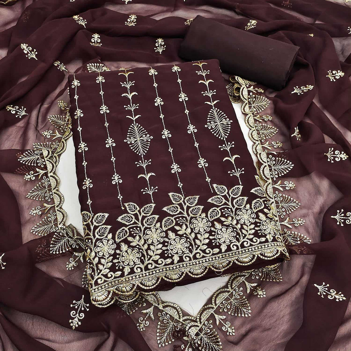 GIN Georgette Suit
