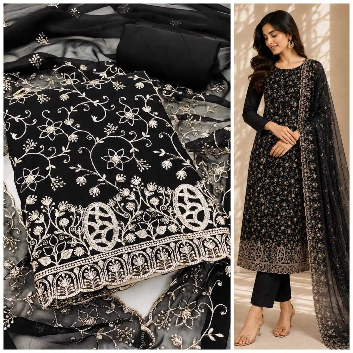 Inal Georgette Suit