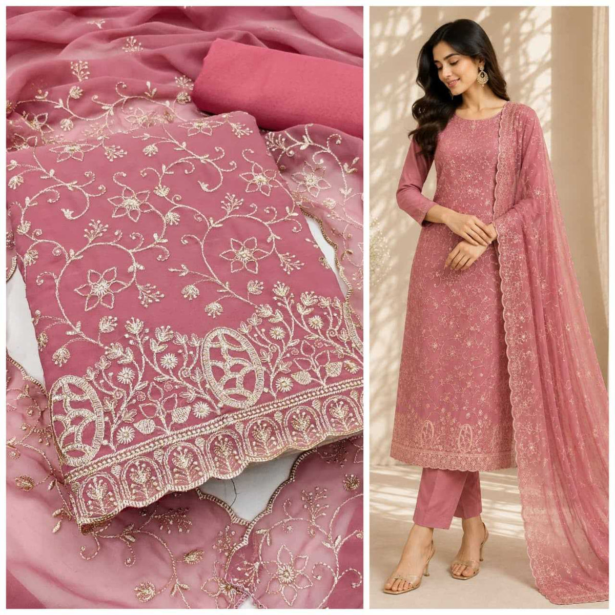 Inal Georgette Suit
