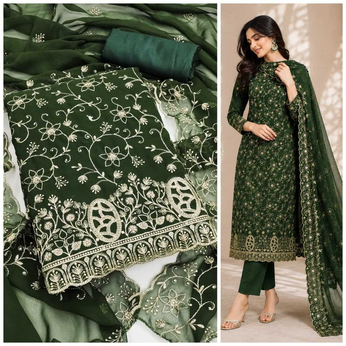 Inal Georgette Suit