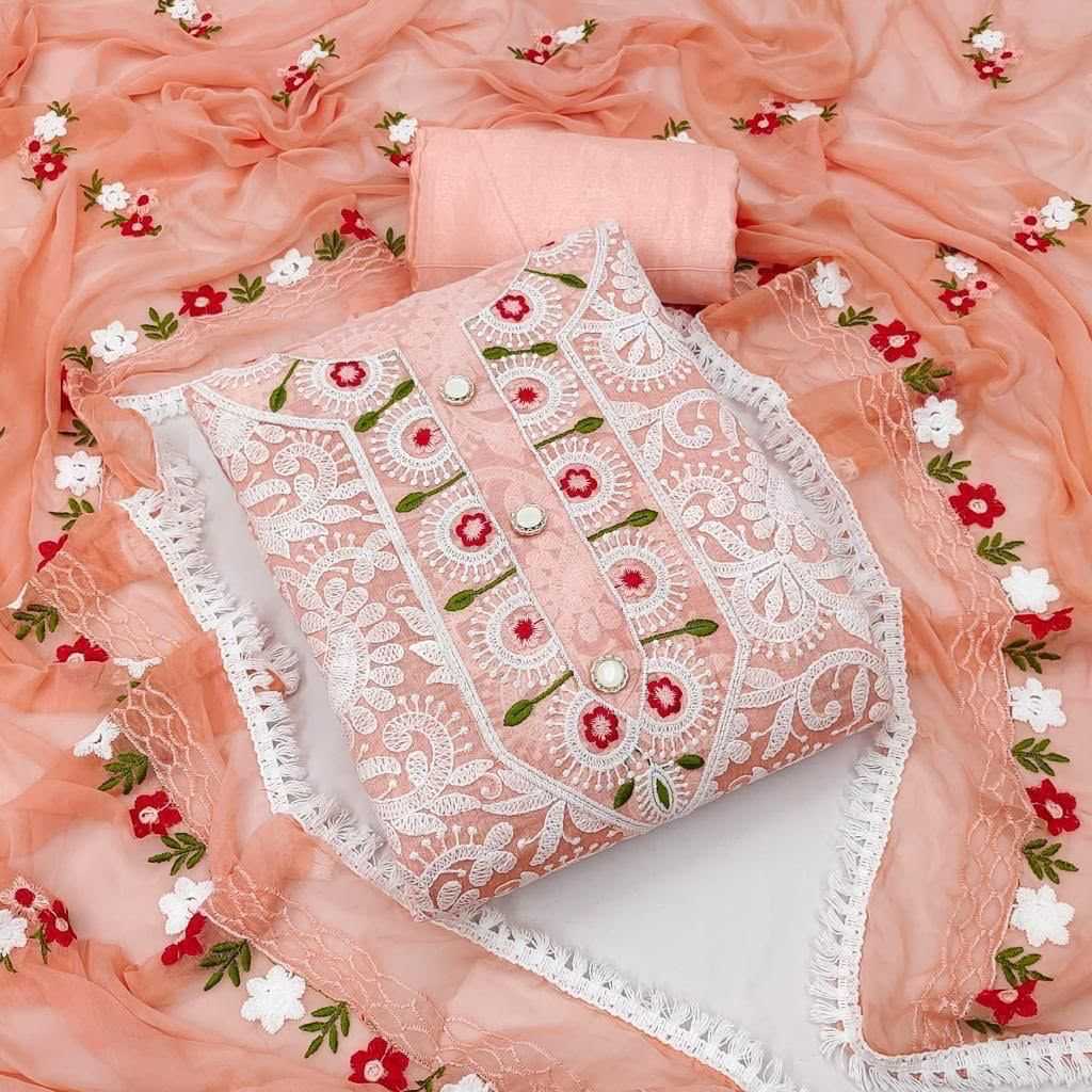 Chanderi Soft Ladies Suit