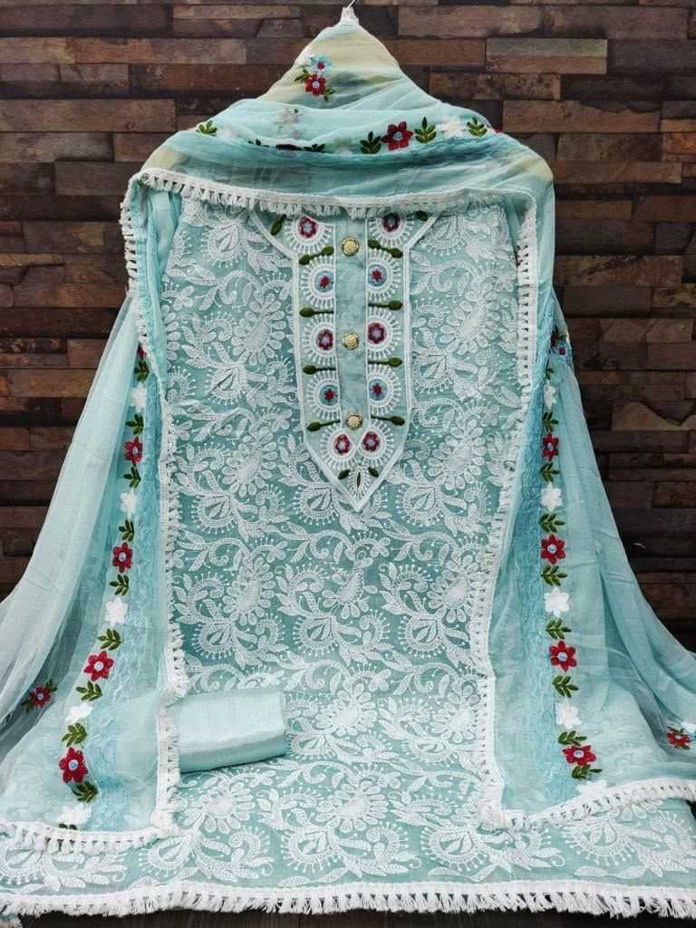 Chanderi Soft Ladies Suit