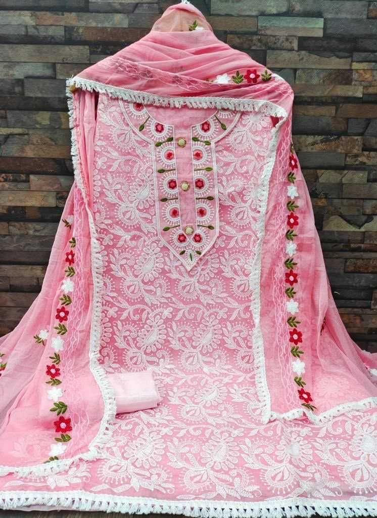 Chanderi Soft Ladies Suit