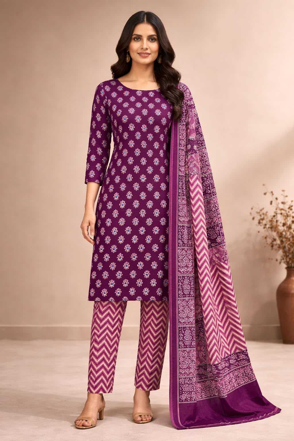 Rayon Ladies Suit
