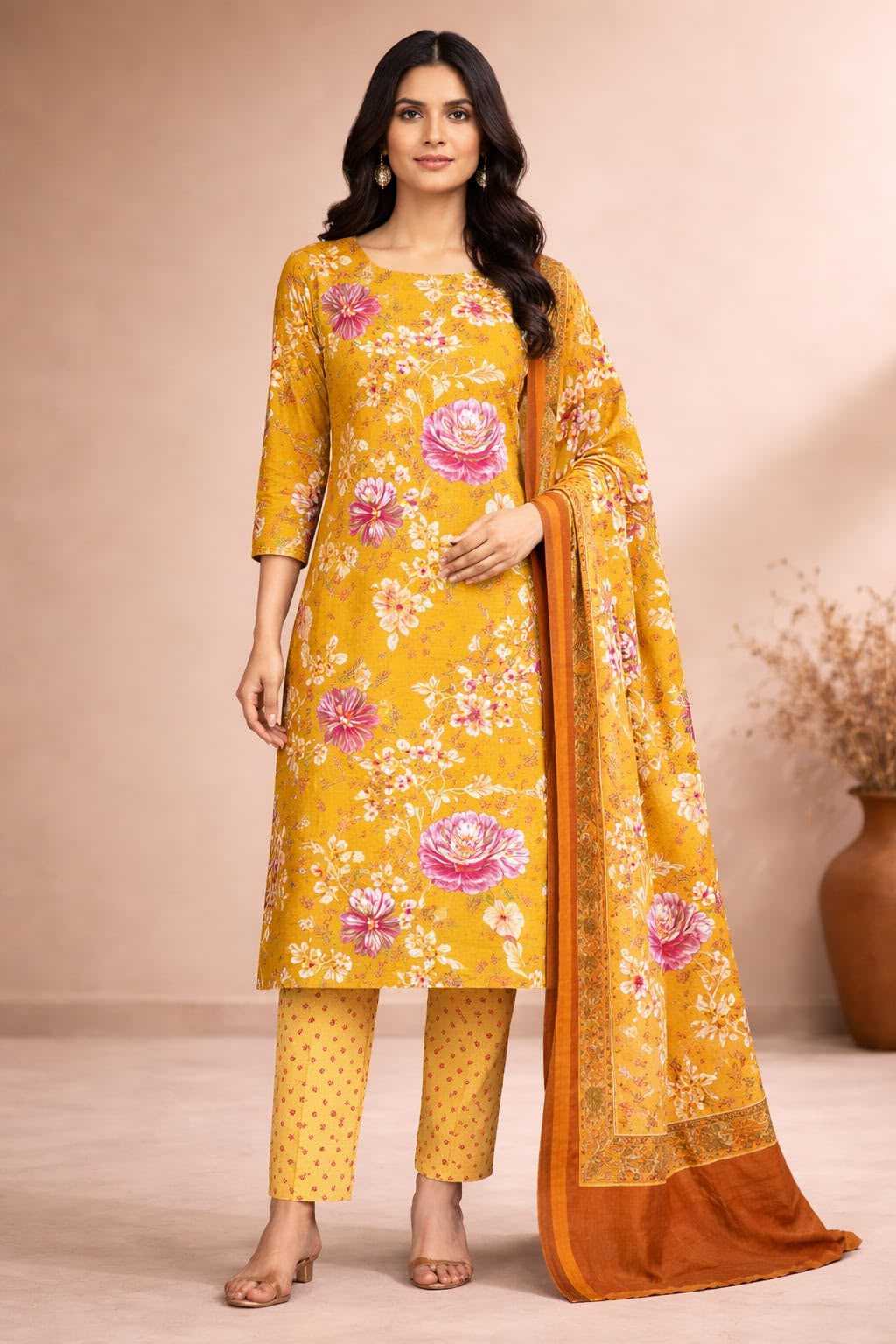 Rayon Ladies Suit