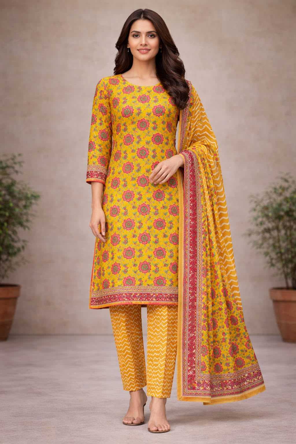 Rayon Ladies Suit