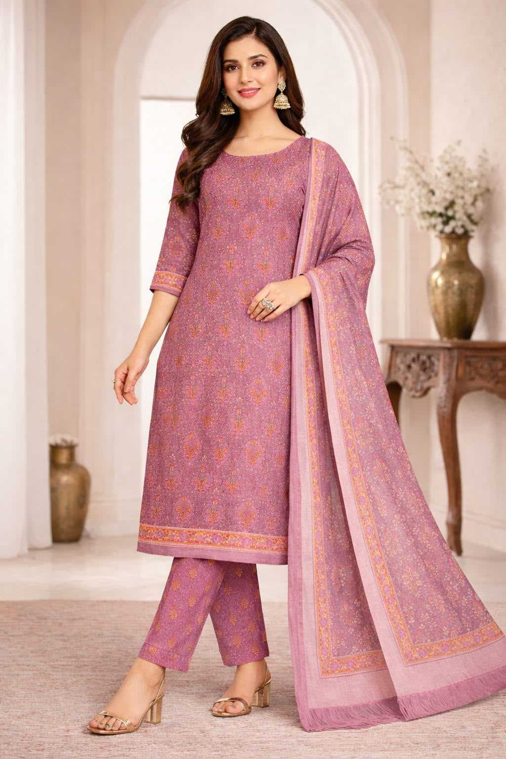 Rayon Ladies Suit