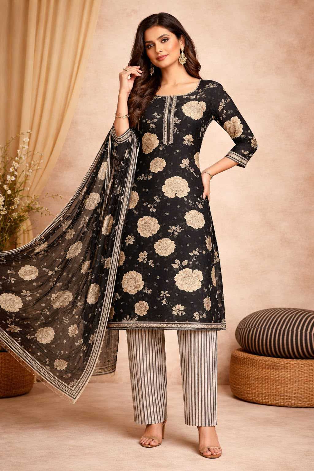 Rayon Ladies Suit