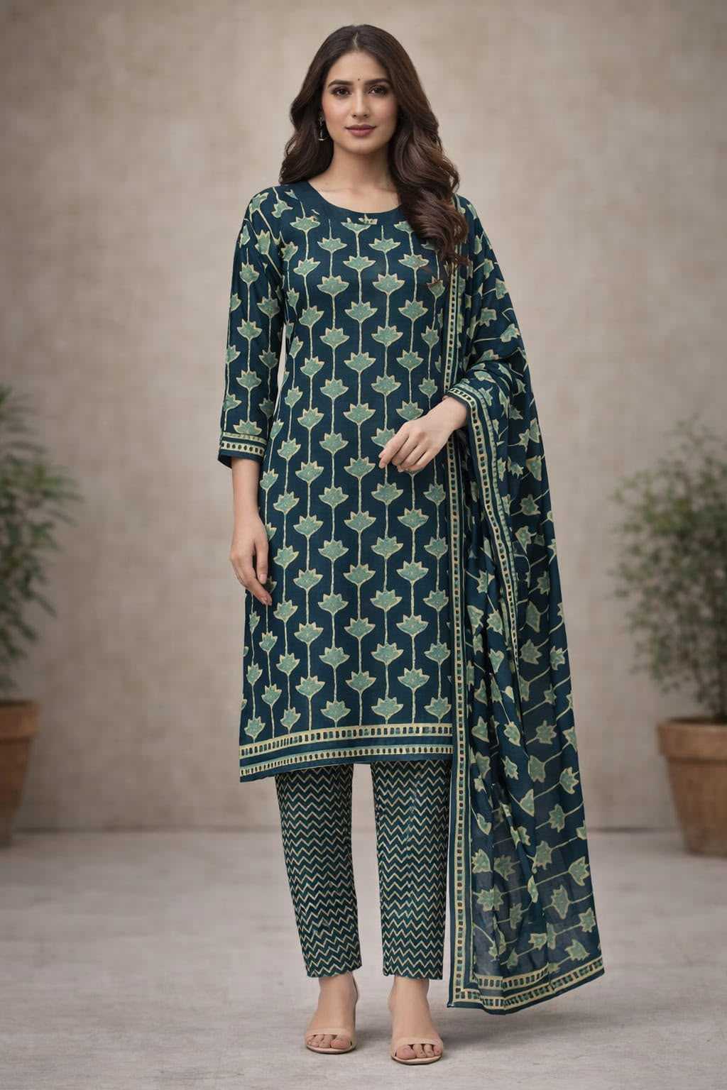 Rayon Ladies Suit