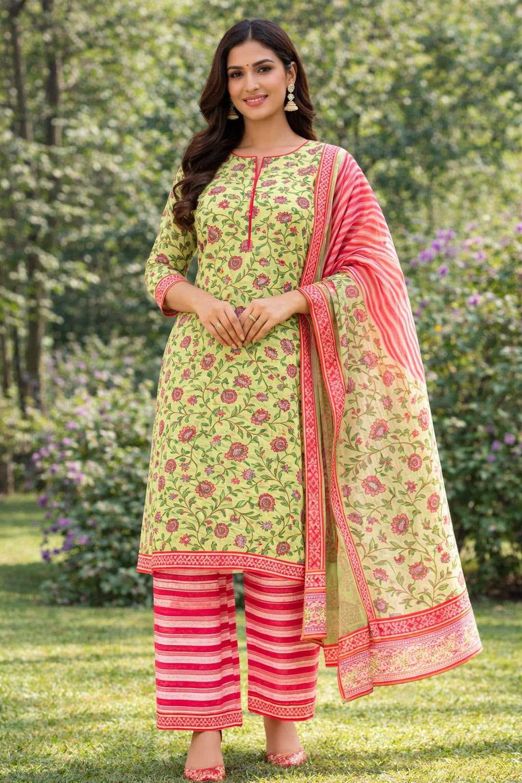 Rayon Ladies Suit