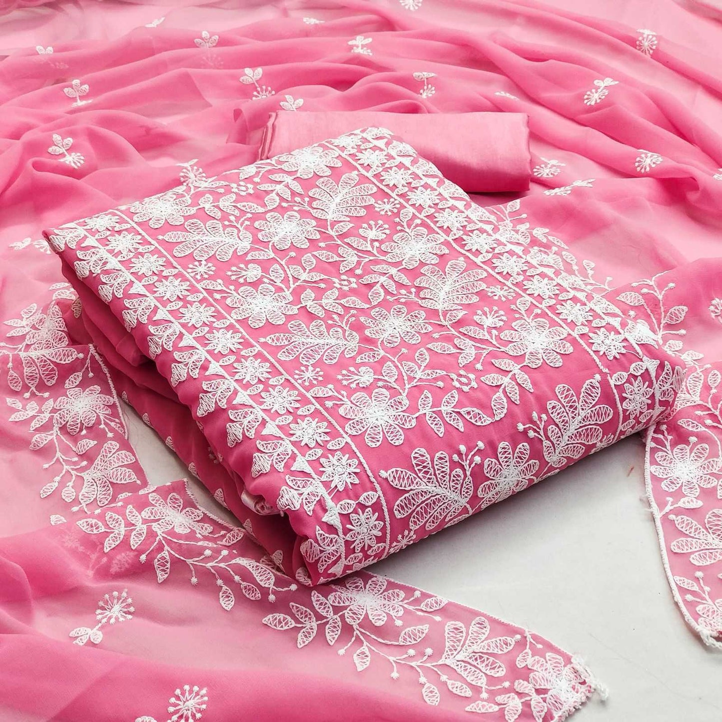 Cotton Georgette Suit