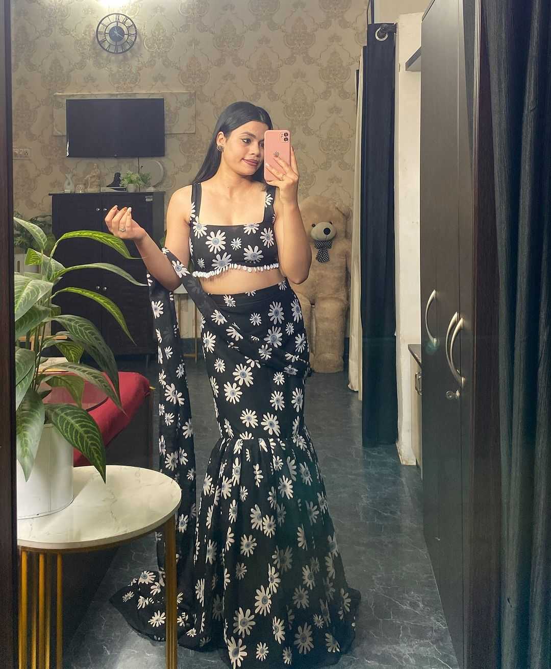 Georgette Designer Lehenga