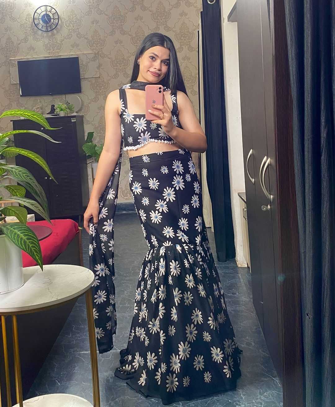 Georgette Designer Lehenga
