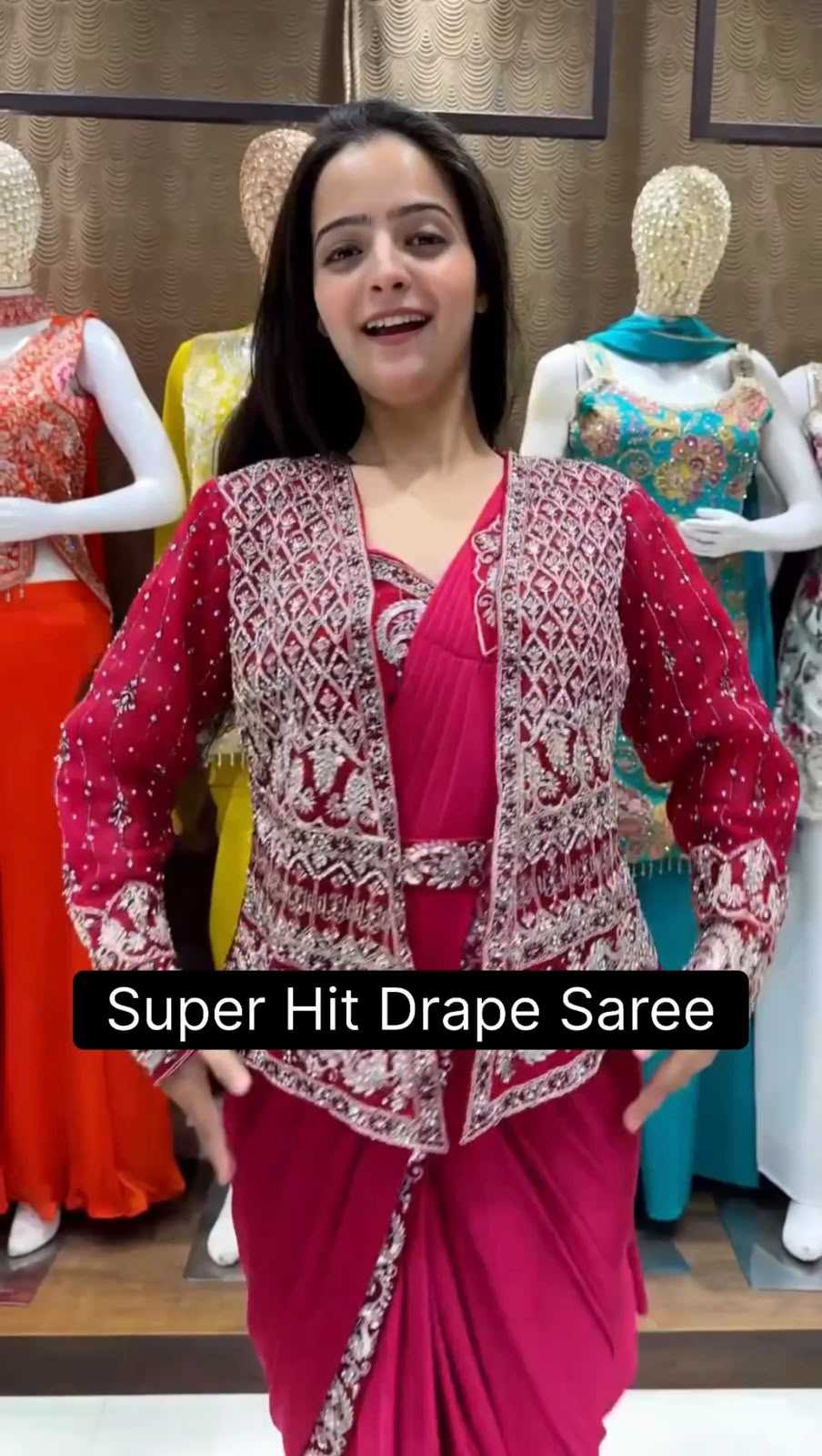 Rangoli Silk Embroidered Saree
