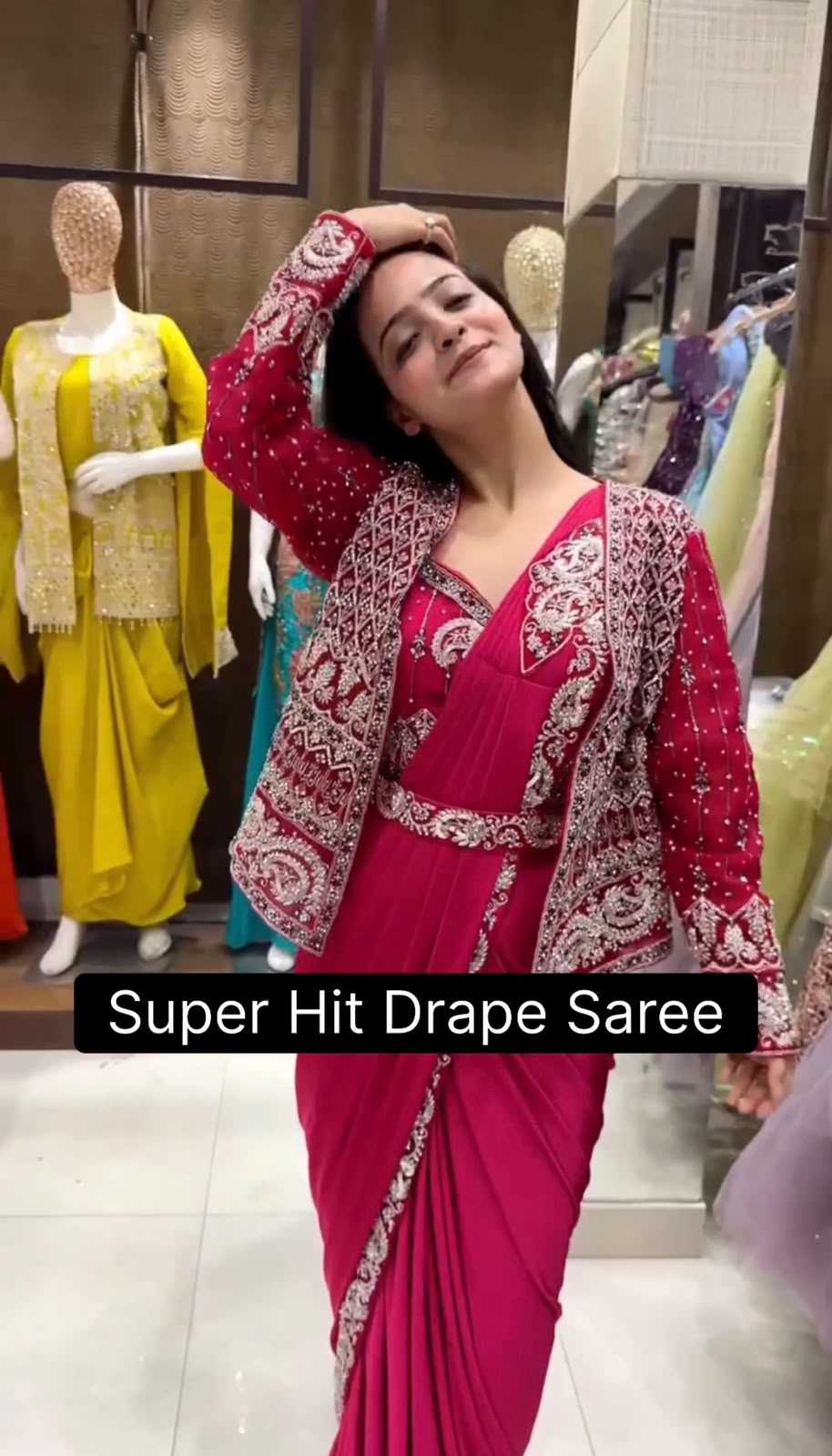 Rangoli Silk Embroidered Saree