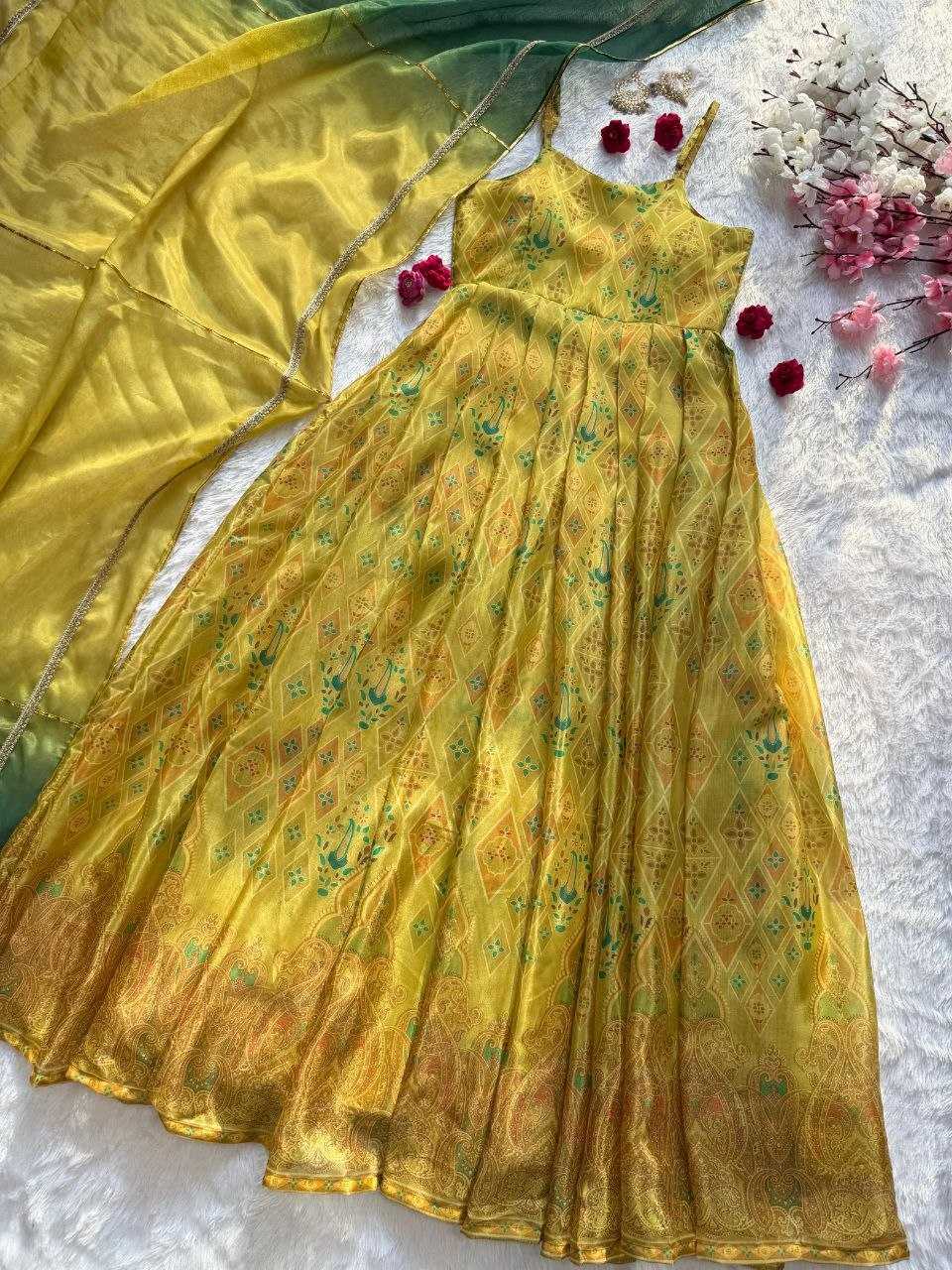 Jimmy Choo Printed Gown