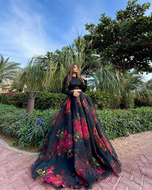 Organza Fancy Lehenga