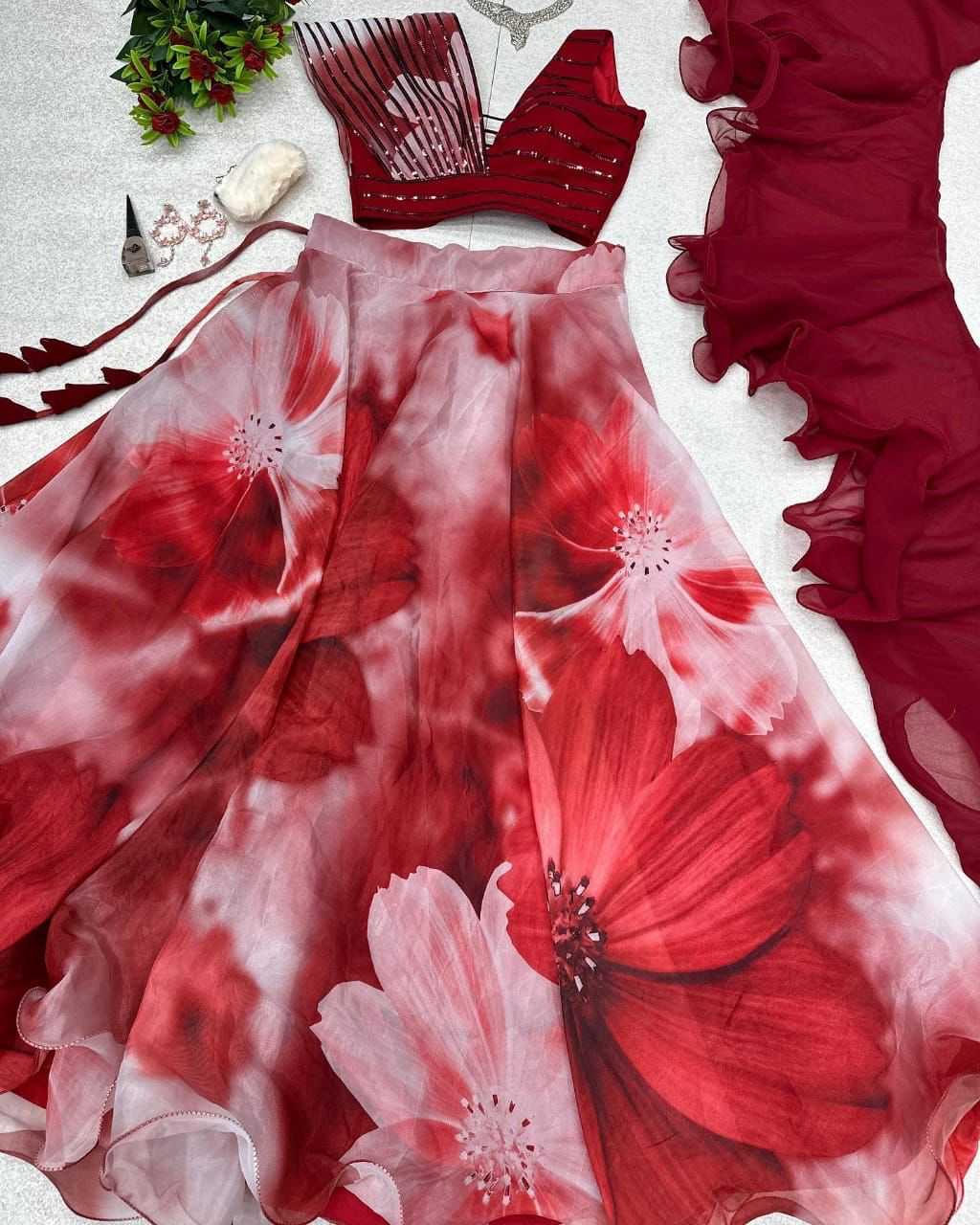 Jimmy Choo Designer Lehenga